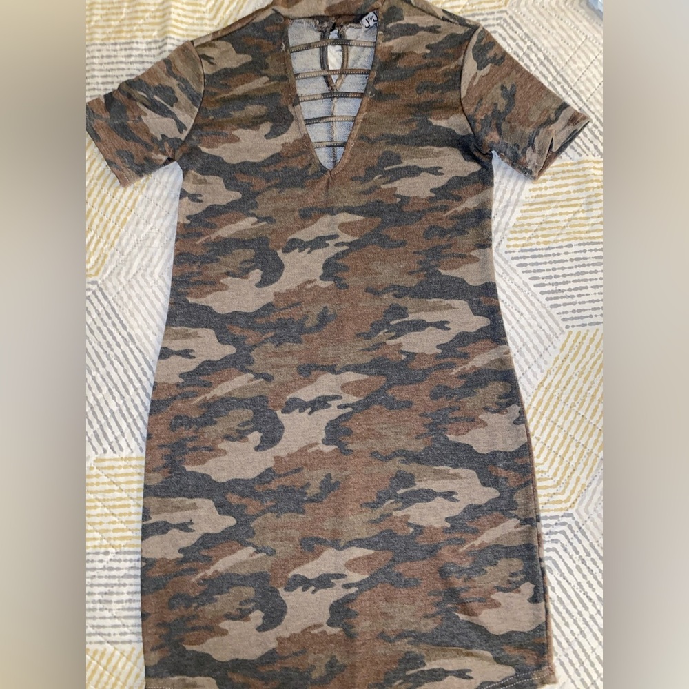 Camouflage Dress•Size Small